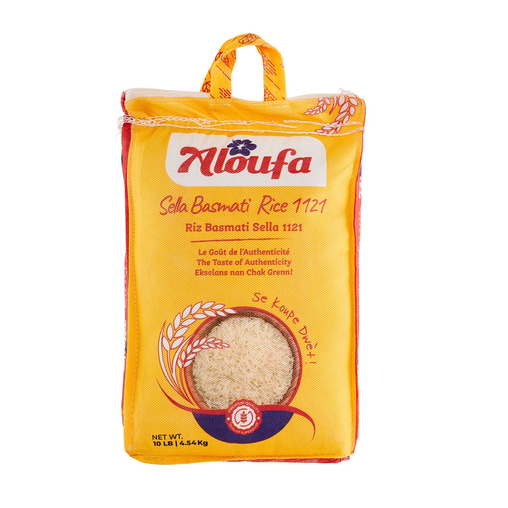 Aloufa - Sella basmati rice 10lbs