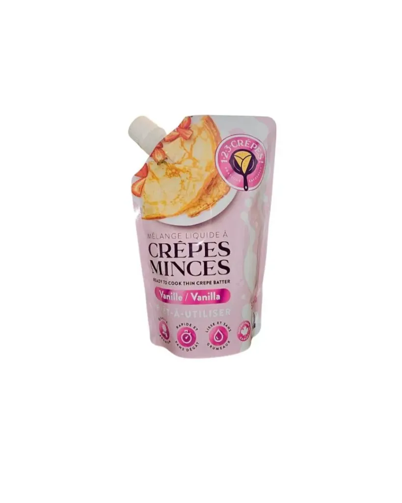 1.2.3 Crêpes-minces vanille  500ml