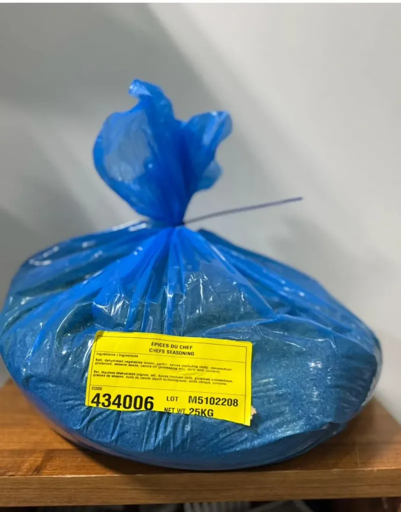 Epices du chef 25kg